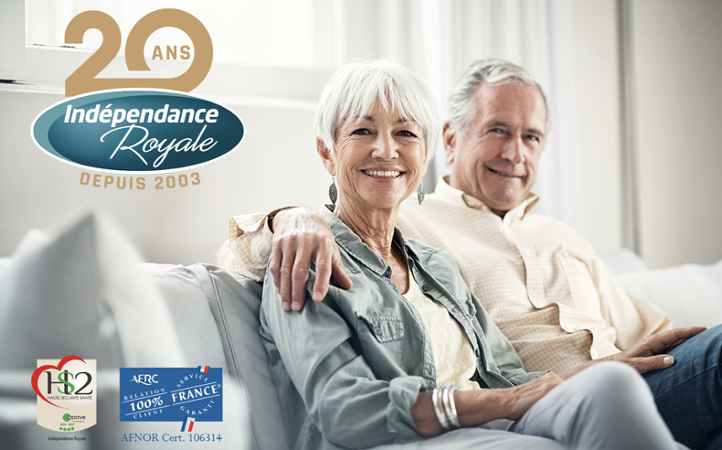 Indépendance Royale affirme 20 ans d’engagement et d’expérience aux côtés des seniors à travers l’obtention du label HS2® et de la marque de garantie « Relation Client 100% France » de l’AFRC